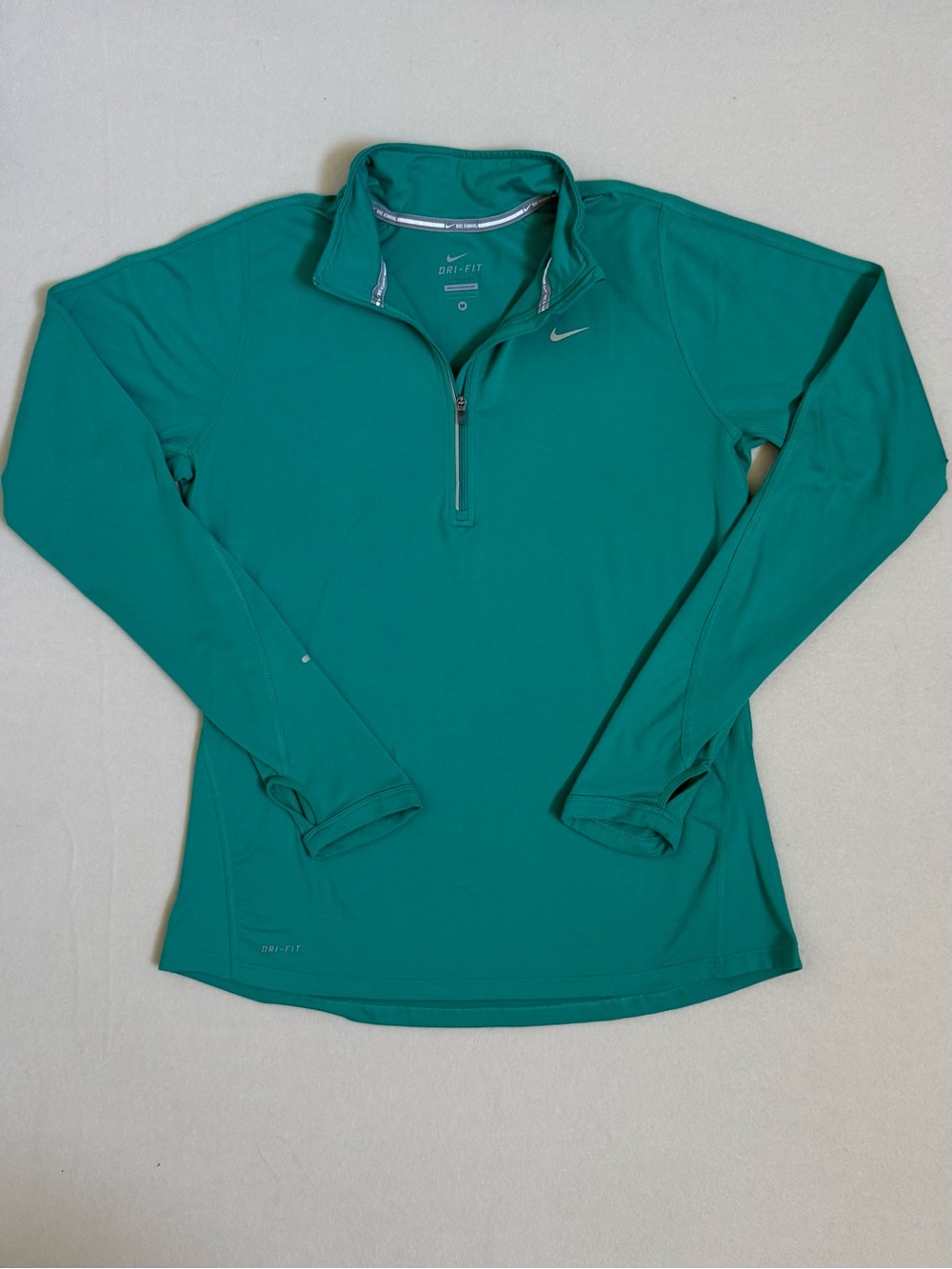 Nike Element Half Zip DRI-FIT Running Shirt Jacket Green Women’s Medium